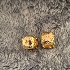 Louis Vuitton Gold Star Earrings